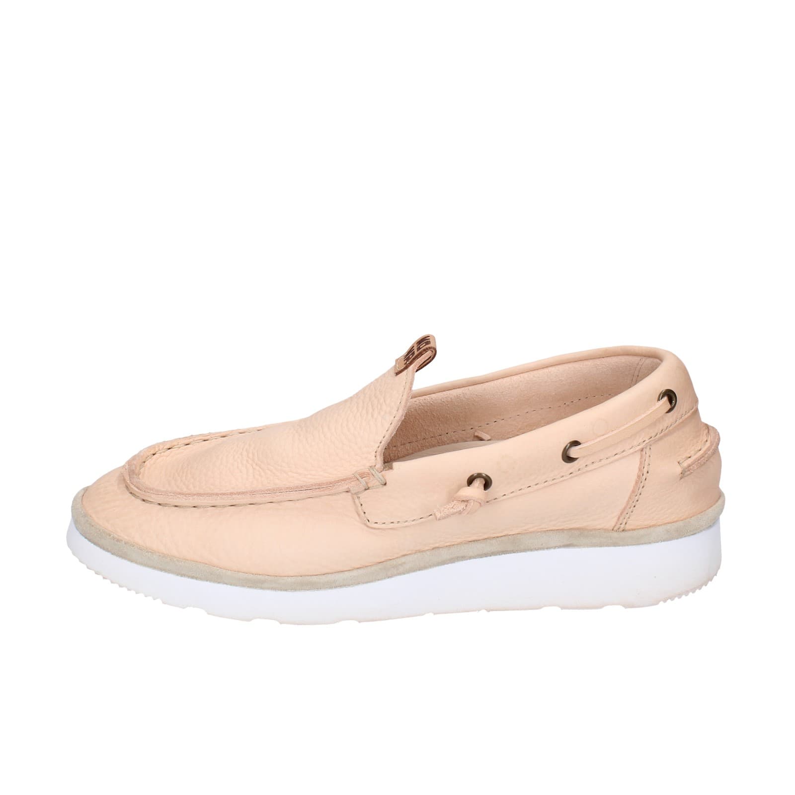 scarpe donna MOMA mocassini rosa pelle 1AS407-YAC2 EZ896 Nuovo