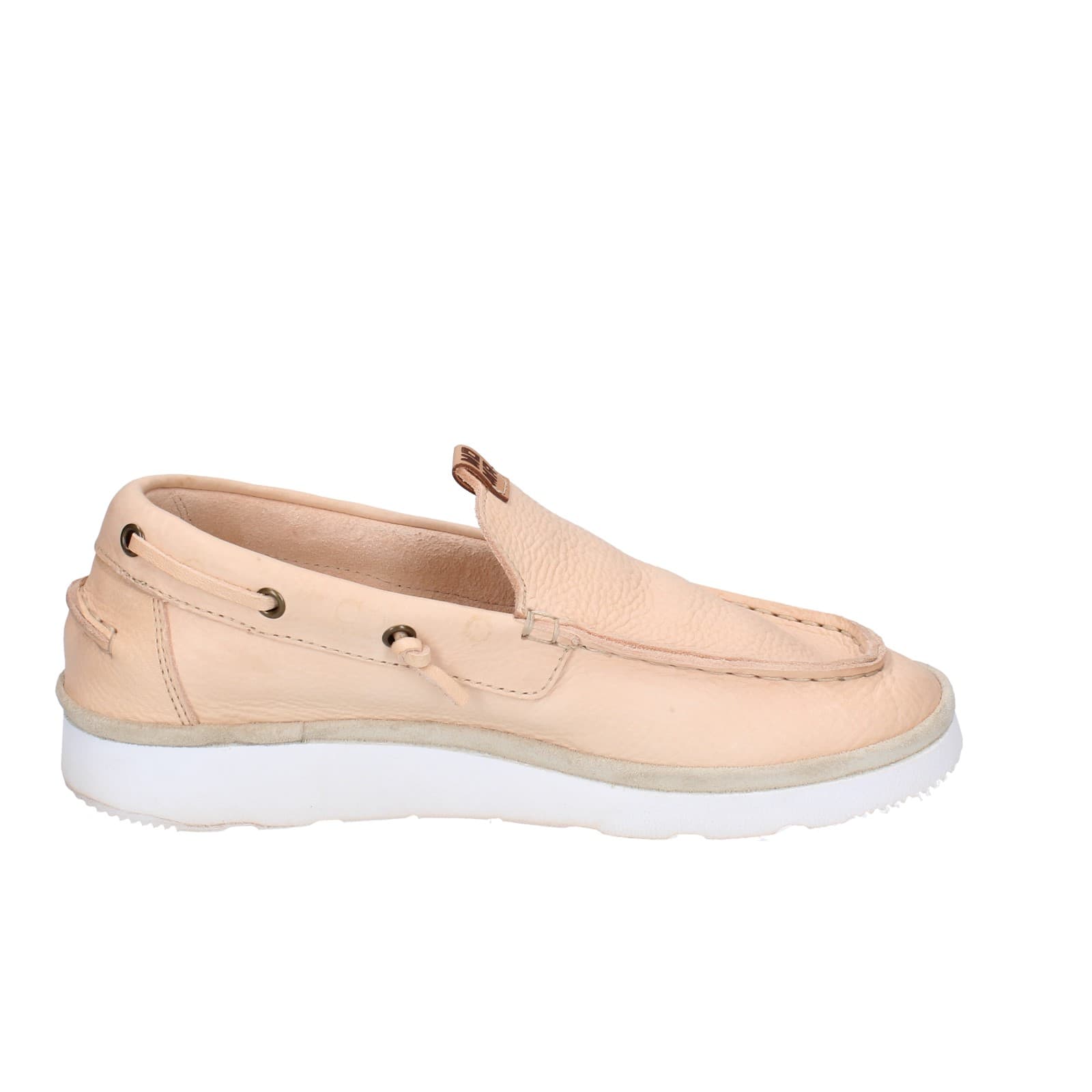 scarpe donna MOMA mocassini rosa pelle 1AS407-YAC2 EZ896 Nuovo