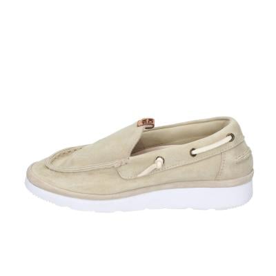 scarpe donna MOMA mocassini verde camoscio 1FS408-YAC3 BC842 Vendita