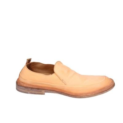 scarpe donna MOMA mocassini arancione pelle 1ES453-SAF BC806 Promozione