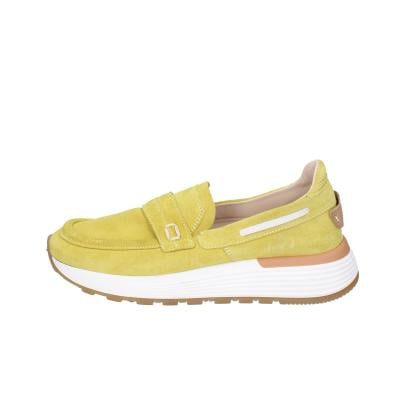 scarpe donna MOMA mocassini verde camoscio 3FS413-CRP14 BC811 Spedizione Gratuita