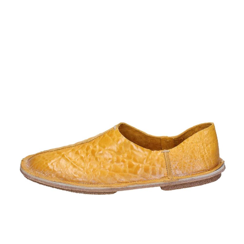 scarpe donna MOMA mocassini giallo pelle 1FS438-NANZ EZ873 Soddisfazione Garantita