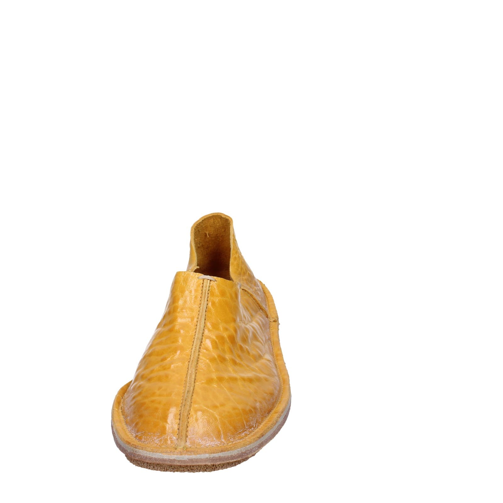 scarpe donna MOMA mocassini giallo pelle 1FS438-NANZ EZ873 Soddisfazione Garantita