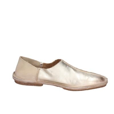 scarpe donna MOMA mocassini oro pelle 1FS438-RAKO BC785 Italia