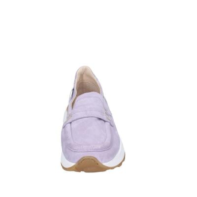 scarpe donna MOMA mocassini viola camoscio 3FS413-CRP12 BC786 Consegna Veloce