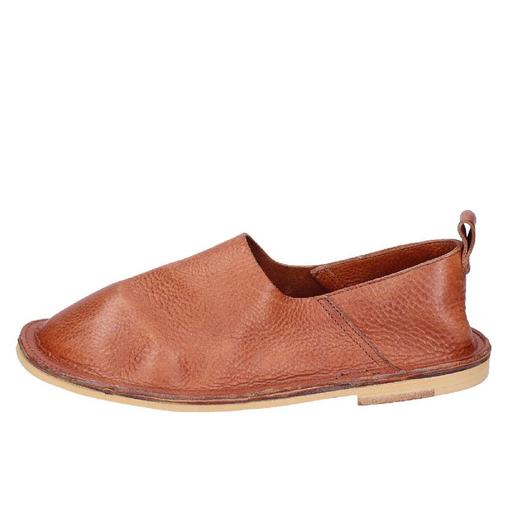 scarpe donna MOMA mocassini marrone pelle VINTAGE SLIP ON EX464 Prezzo Ridotto