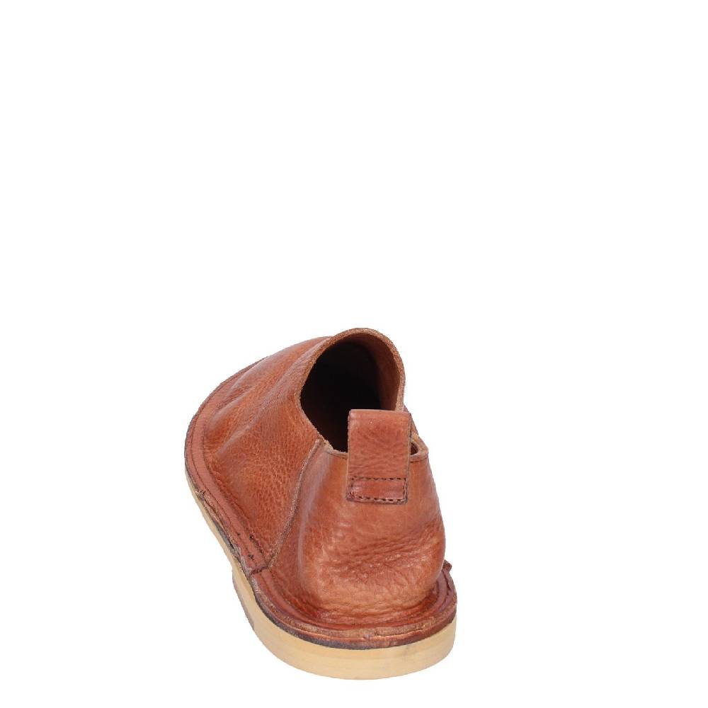 scarpe donna MOMA mocassini marrone pelle VINTAGE SLIP ON EX464 Prezzo Ridotto