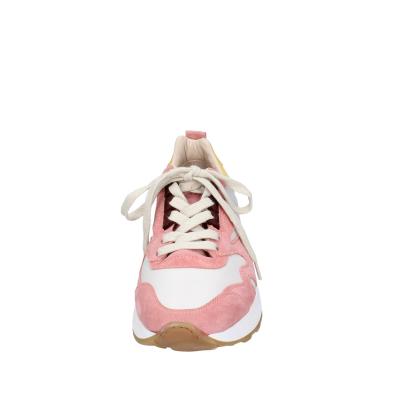 scarpe donna MOMA sneakers rosa pelle bianco camoscio 3AS401-CR11 BC795 Vendita Calda