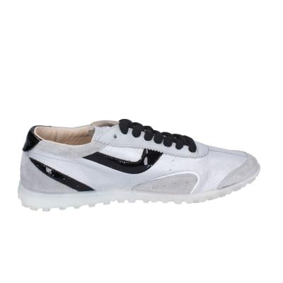 scarpe donna MOMA sneakers grigio pelle vernice PER00A-PERC BC66 In Saldo