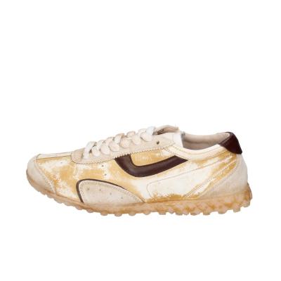 scarpe donna MOMA sneakers marrone pelle PER00A-PERZ BC849 Vendita Calda