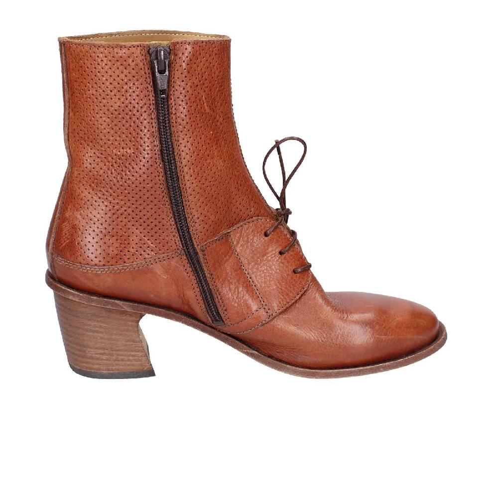 scarpe donna MOMA stivaletti marrone pelle 28403C VINTAGE EX401 Promozione