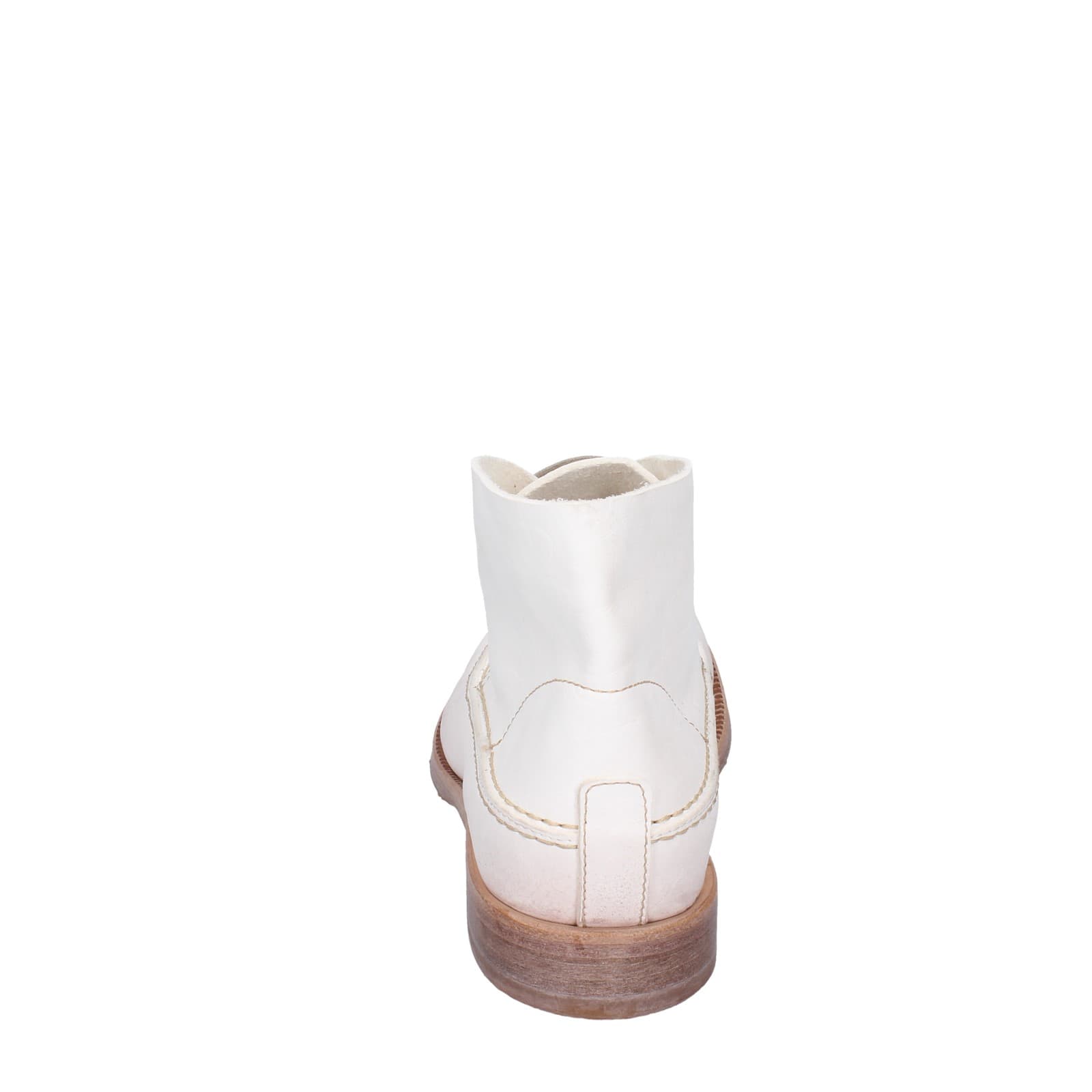 scarpe donna MOMA stivaletti bianco pelle 1BS474-NAC EZ868 Spedizione Gratuita