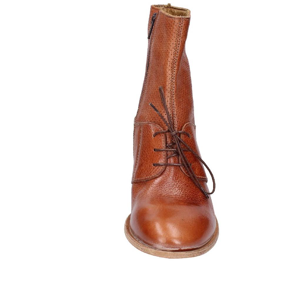 scarpe donna MOMA stivaletti marrone pelle 28403C VINTAGE EX394 Negozi Online