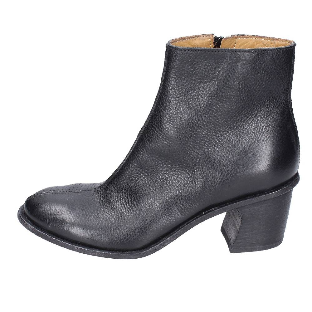 scarpe donna MOMA stivaletti nero pelle 28405C VINTAGE EX395 Acquista Ora