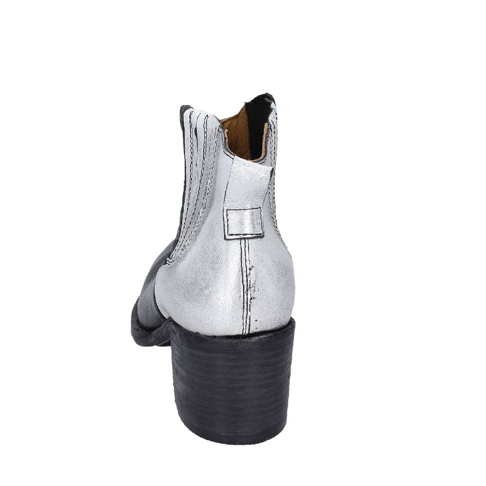 scarpe donna MOMA stivaletti nero pelle grigio 33403B VINTAGE EX393 Promozione Limitata