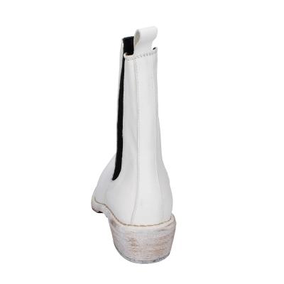 scarpe donna MOMA stivaletti bianco pelle 1CW228-CAP BD489 Shopping Online