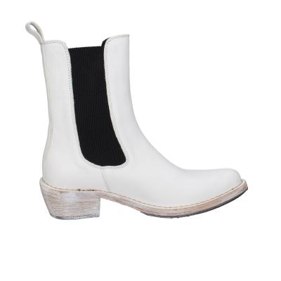 scarpe donna MOMA stivaletti bianco pelle 1CW228-CAP BD489 Shopping Online