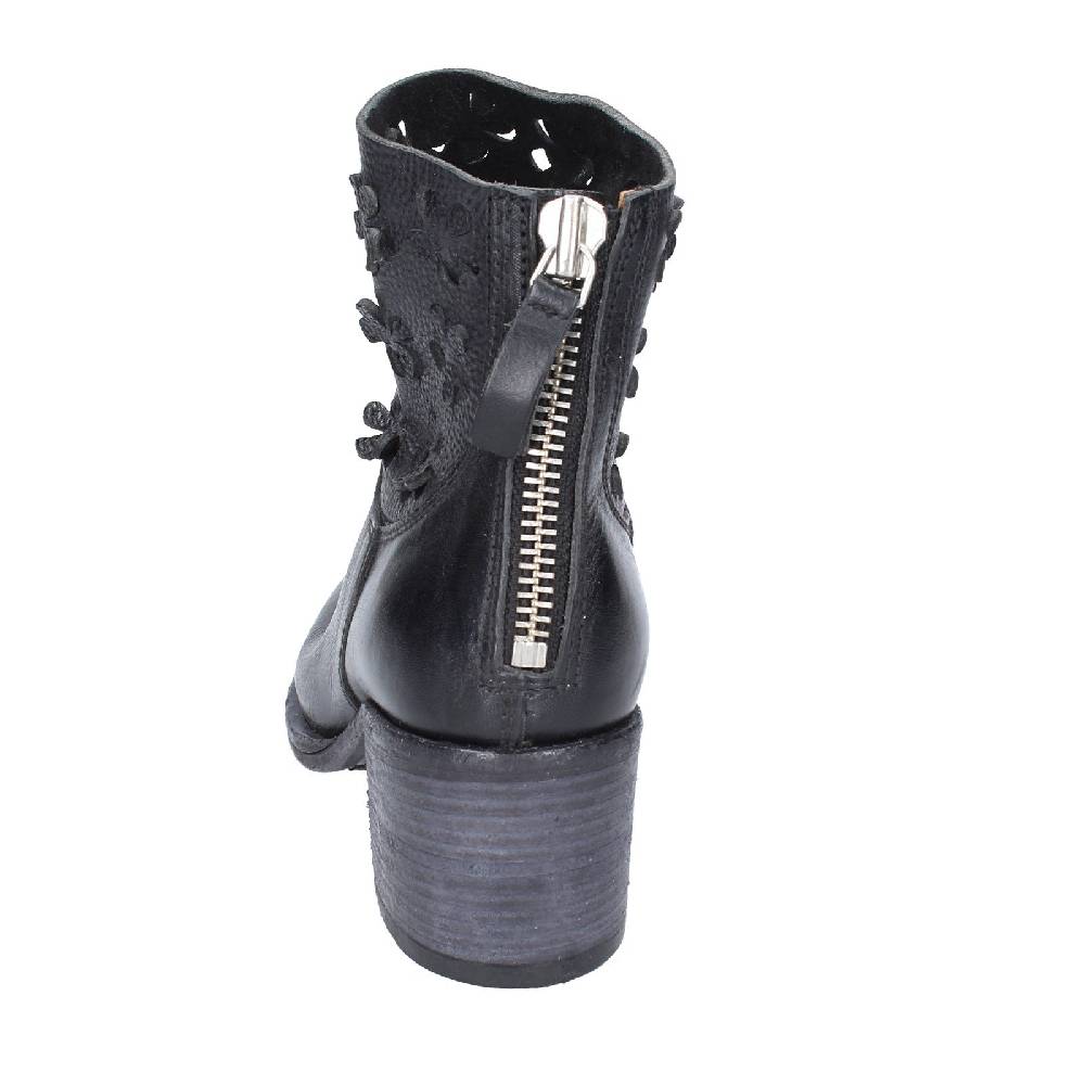scarpe donna MOMA stivaletti nero pelle 33402C VINTAGE EX396 Convenienza