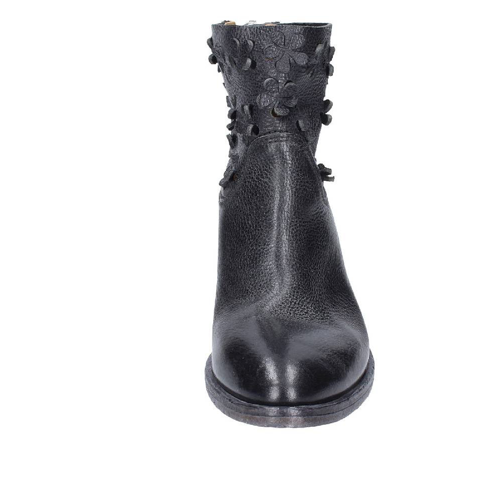 scarpe donna MOMA stivaletti nero pelle 33402C VINTAGE EX396 Convenienza
