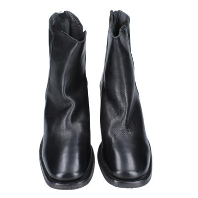 scarpe donna MOMA stivaletti nero pelle 1CW342-CU BD616 Novità