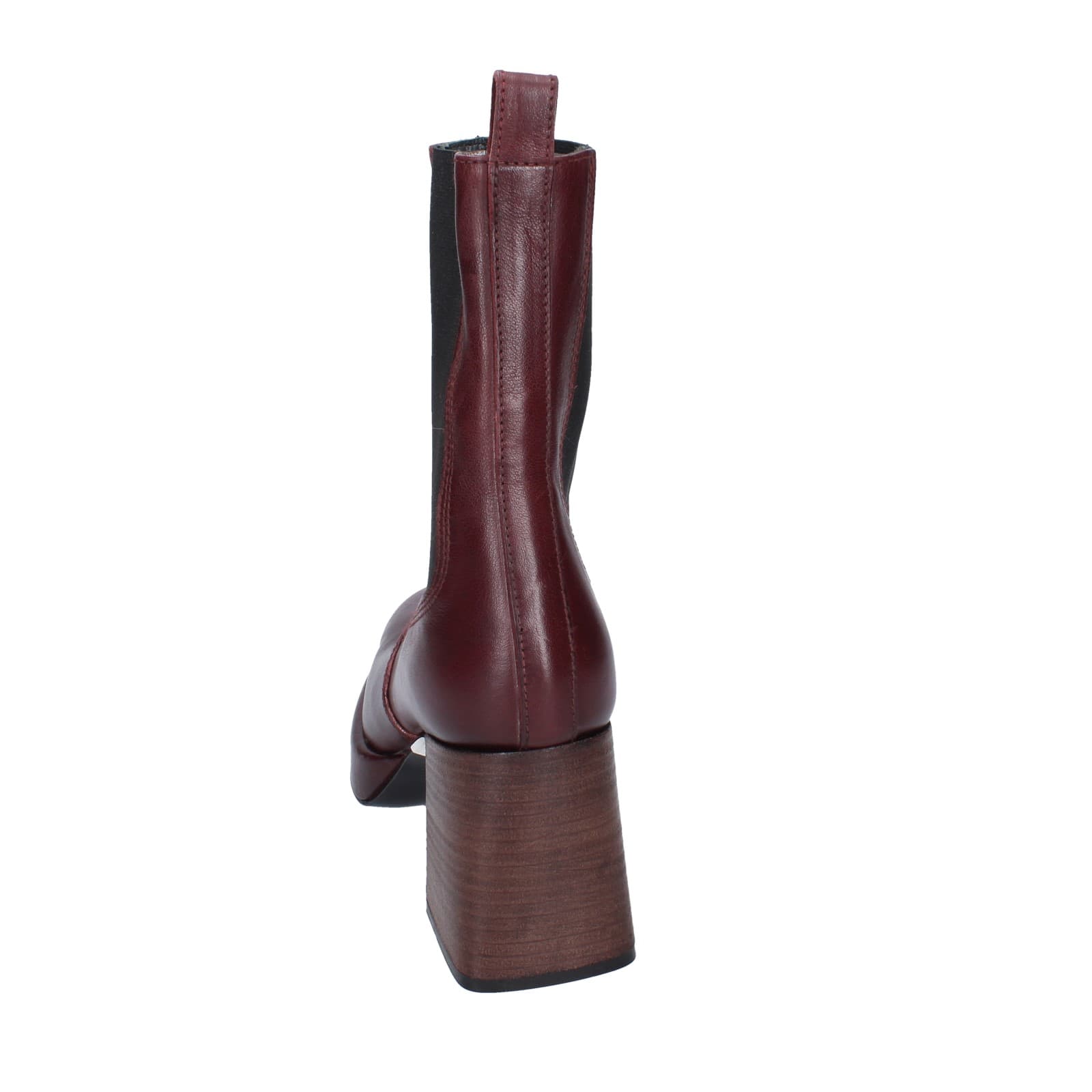 scarpe donna MOMA stivaletti bordeaux pelle 83302C EY534 Sconto