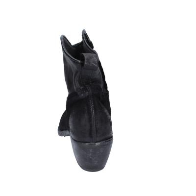 scarpe donna MOMA stivaletti nero camoscio pelle 1CW313 VINTAGE BD809 Offerta Pasqua