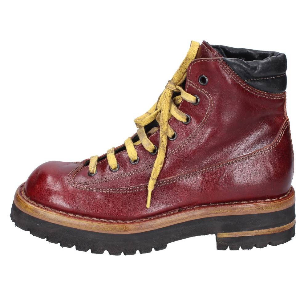 scarpe donna MOMA stivaletti bordeaux pelle 81302B EY561 Economico