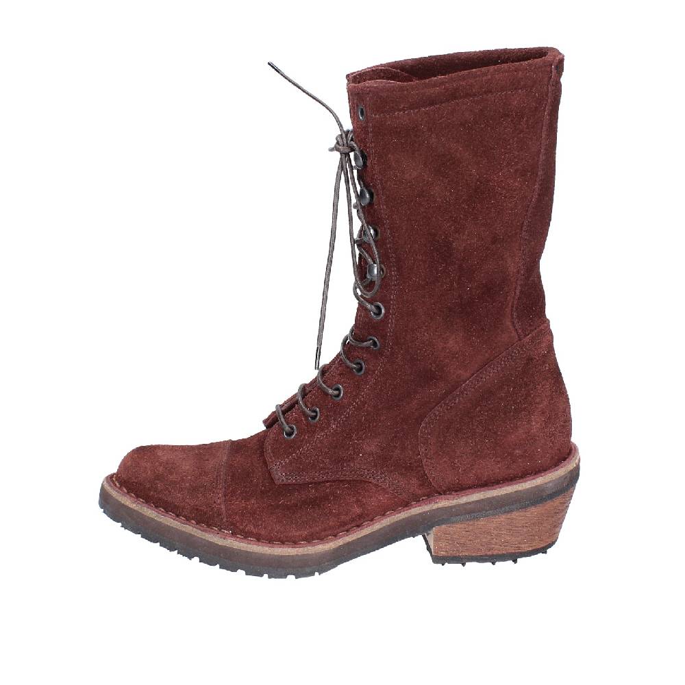 scarpe donna MOMA stivaletti bordeaux camoscio 77301C VINTAGE EX520 Online