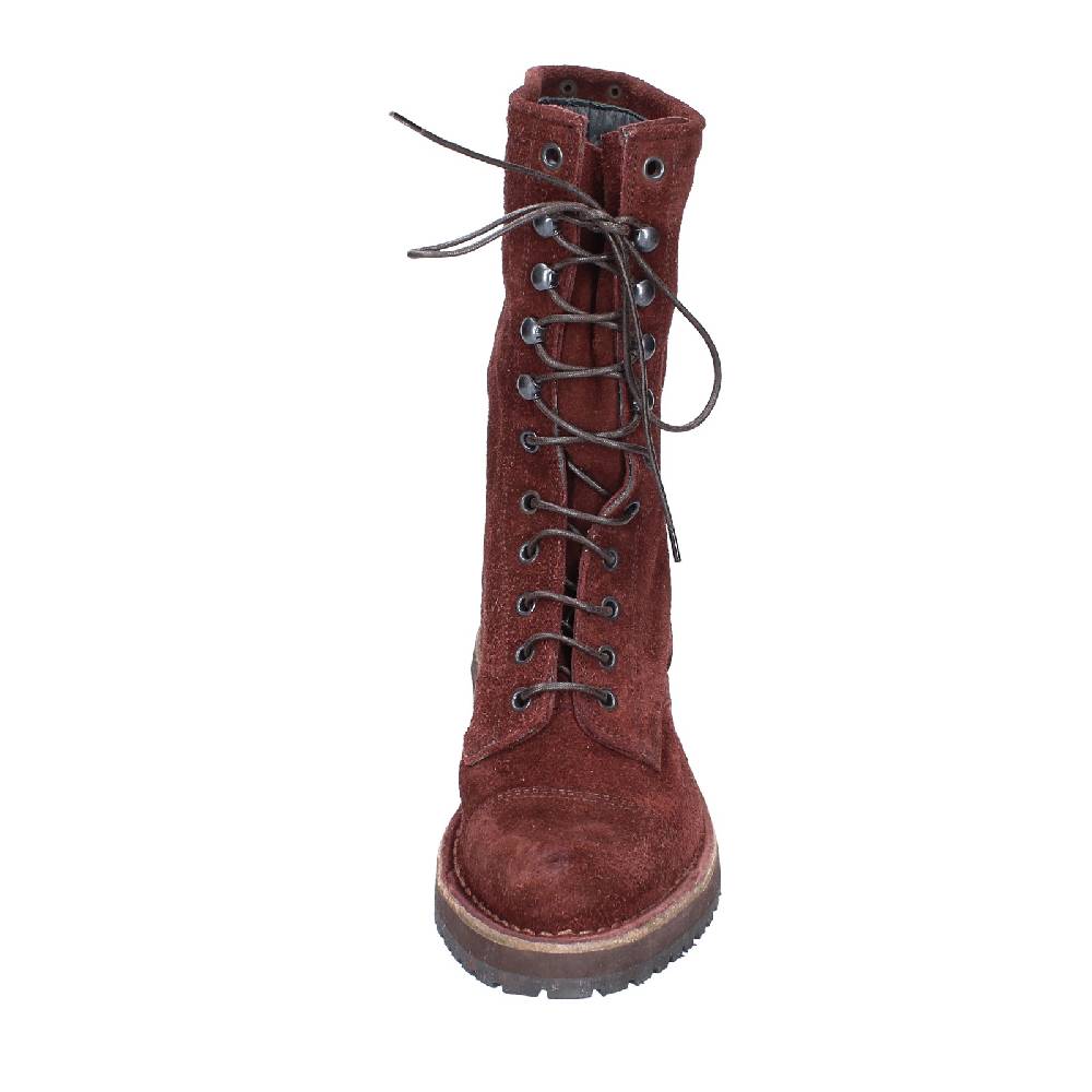 scarpe donna MOMA stivaletti bordeaux camoscio 77301C VINTAGE EX520 Online