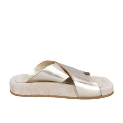 scarpe donna MOMA sandali oro pelle 1GS473 BC820 Saldi