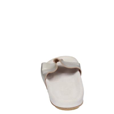 scarpe donna MOMA sandali oro pelle platino 1GS455-RA BC69 Vendita Economica