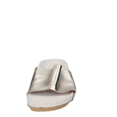 scarpe donna MOMA sandali oro pelle platino 1GS455-RA BC69 Vendita Economica