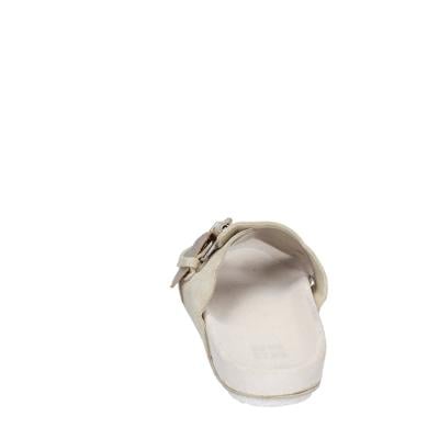 scarpe donna MOMA sandali beige pelle oro camoscio 1GS458-K0B BC770 Moda