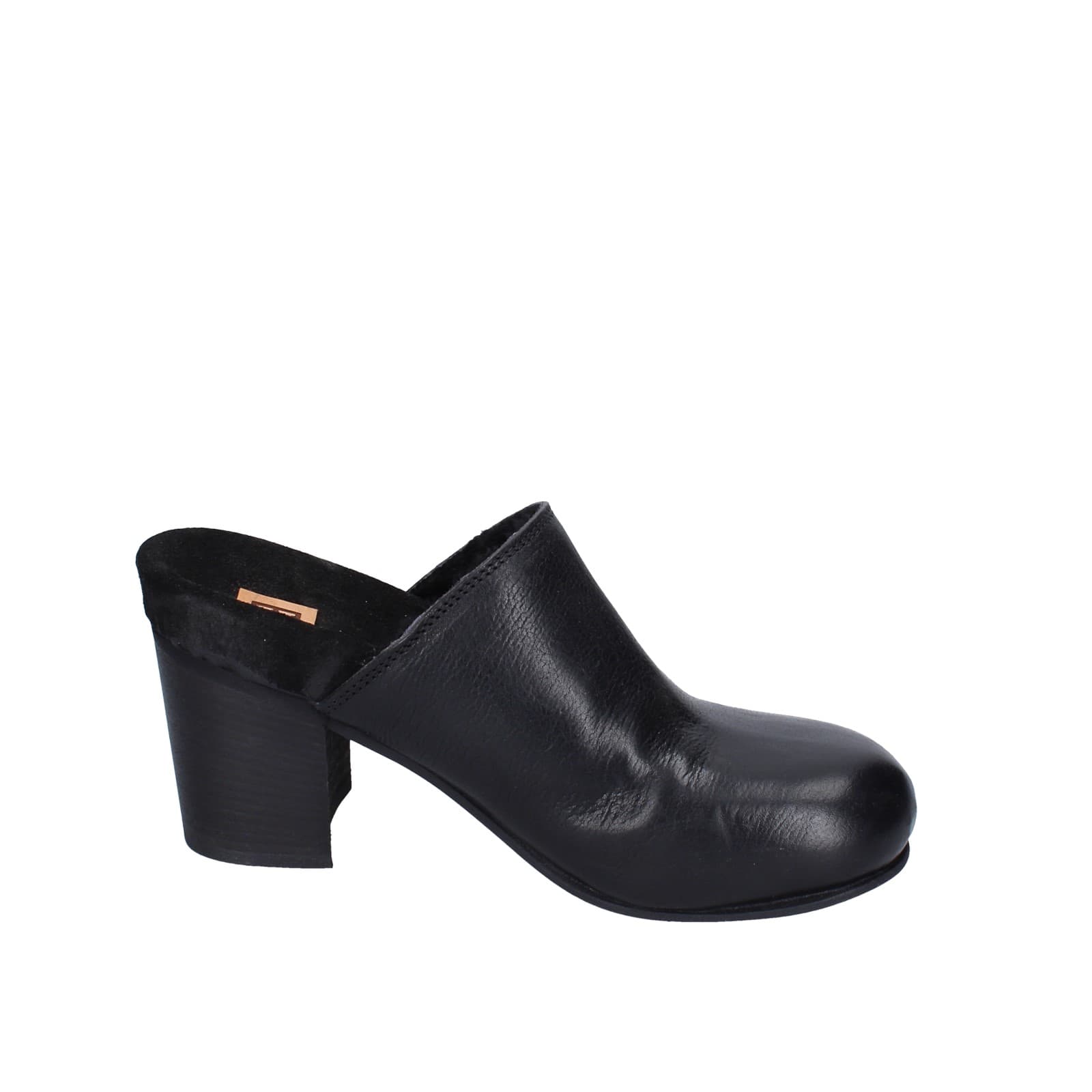 scarpe donna MOMA sandali nero pelle 86301G-CUM EY490 Comprane uno, ottenene uno gratis