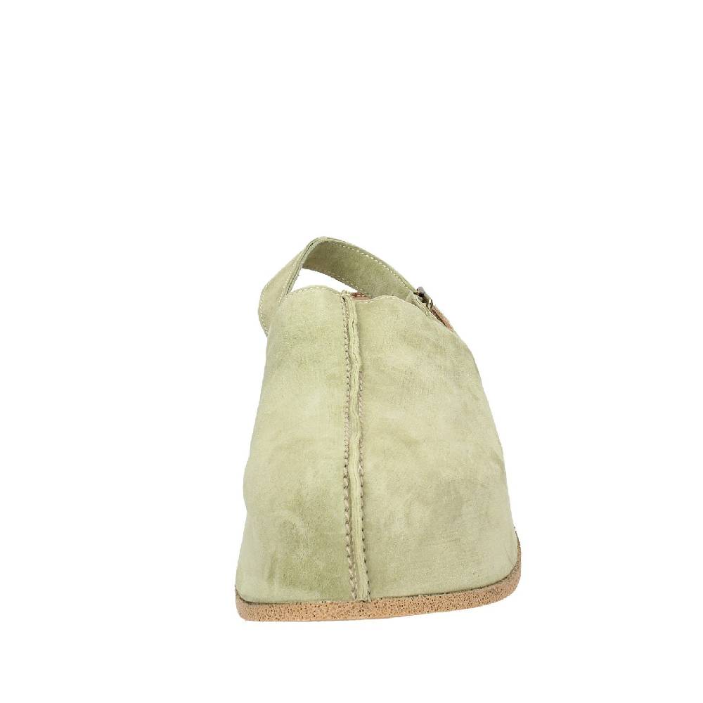 scarpe donna MOMA sandali verde camoscio 1GS468 EX373 2025