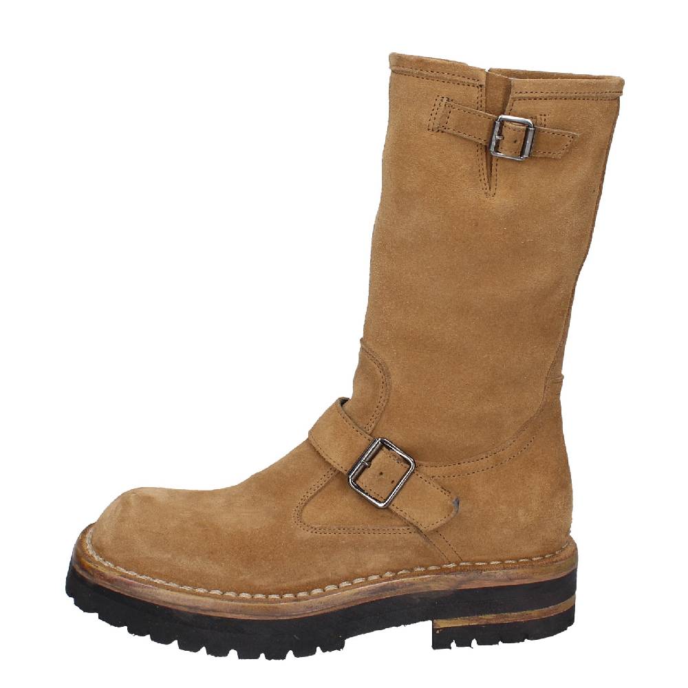 scarpe donna MOMA stivali marrone camoscio 81303C VINTAGE EX518 Negozi Online