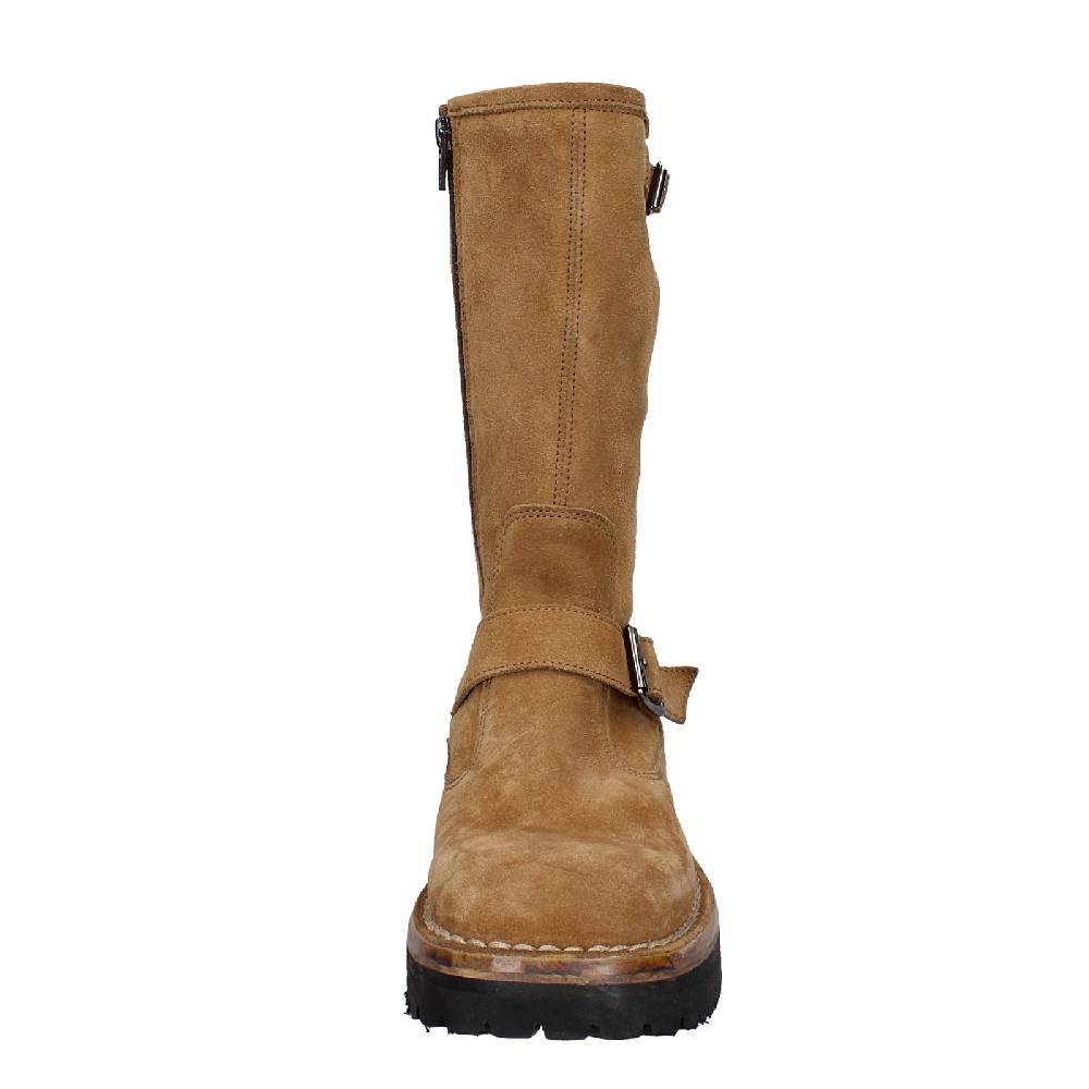 scarpe donna MOMA stivali marrone camoscio 81303C VINTAGE EX518 Negozi Online