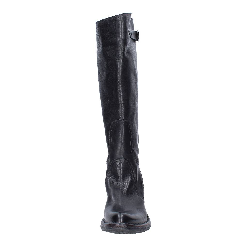 scarpe donna MOMA stivali nero pelle 77303D VINTAGE EX521 Promozione Limitata