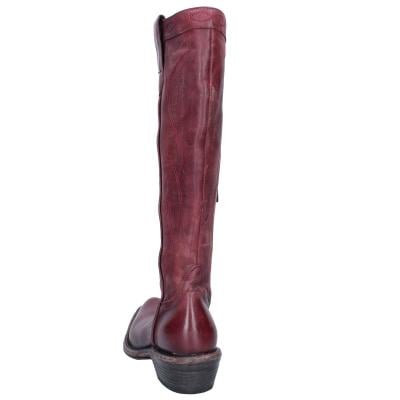 scarpe donna MOMA stivali bordeaux pelle 1DW308 VINTAGE BD927 Sottocosto