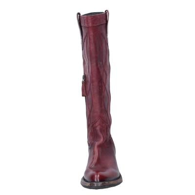 scarpe donna MOMA stivali bordeaux pelle 1DW308 VINTAGE BD927 Sottocosto