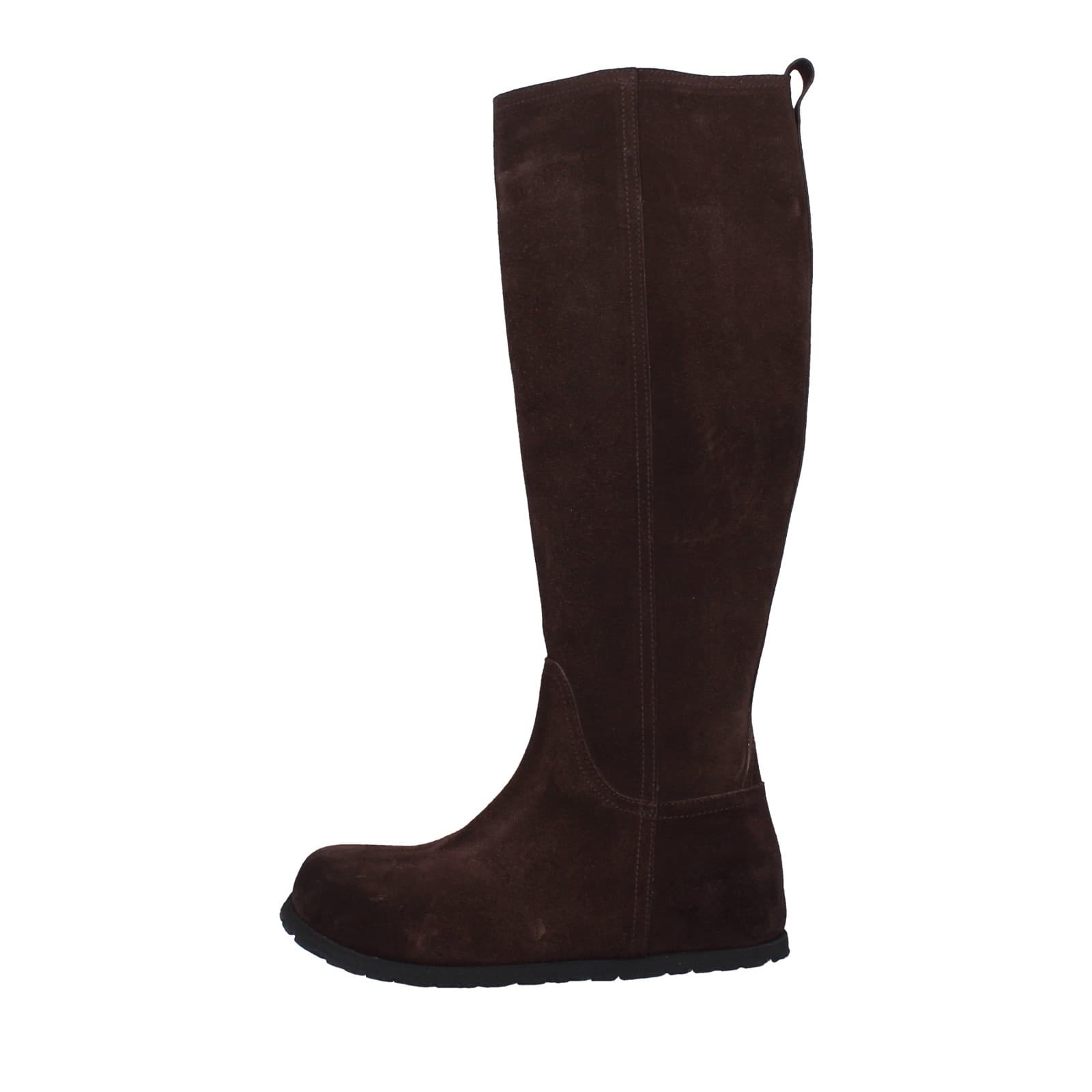 scarpe donna MOMA stivali marrone camoscio 78303D-DAI EY484 Saldi