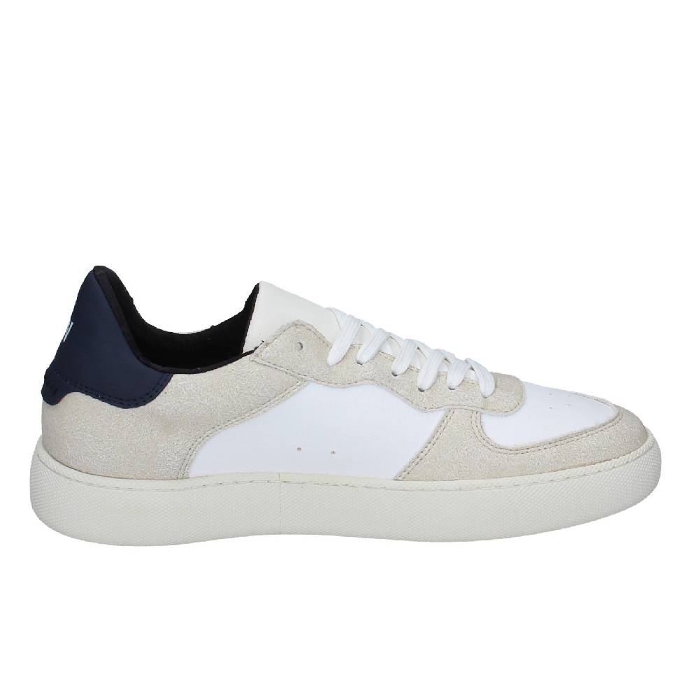 scarpe uomo NIRA RUBENS sandali bianco pelle beige camoscio EX195 Vendita Economica