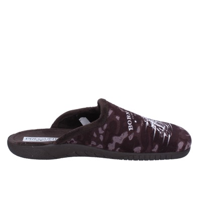 scarpe uomo PREGUNTA pantofole sandali marrone tessuto BX441 Negozio
