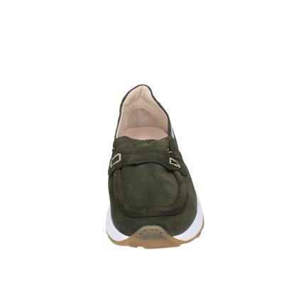 scarpe uomo MOMA mocassini verde camoscio 4FS413-CRPL BC87 In Linea
