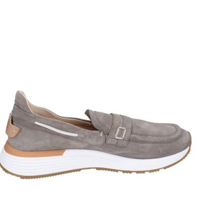scarpe uomo MOMA mocassini grigio camoscio 4FS413-CRPI BC99 Moda