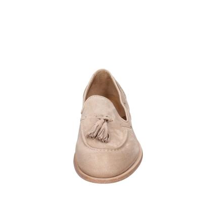 scarpe uomo MOMA mocassini beige camoscio 2FS410-OW BC37 2025