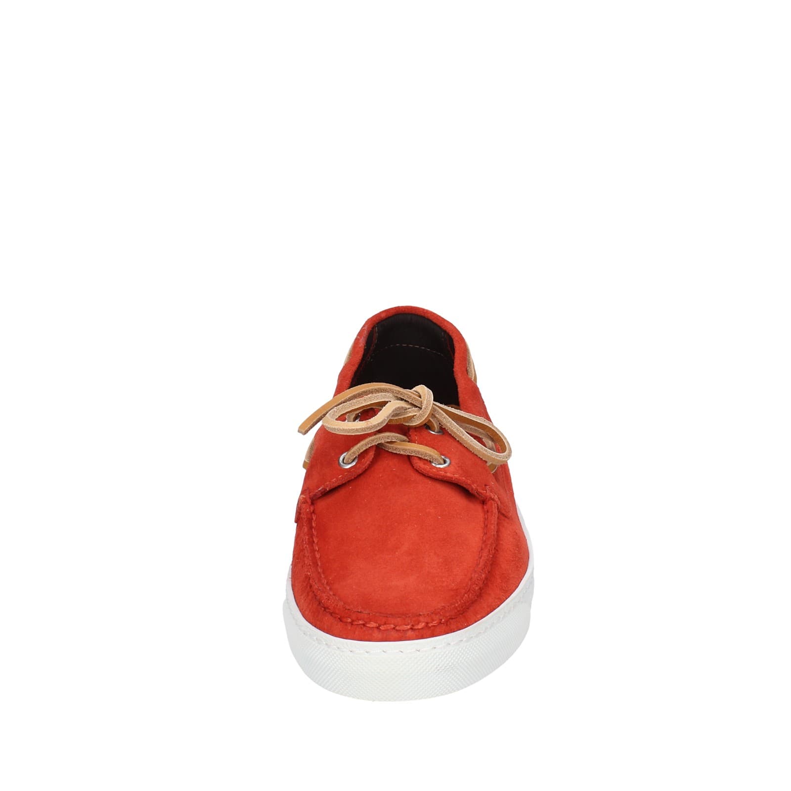scarpe uomo RALPH LAUREN mocassini rosso camoscio celeste EY147 Promozione