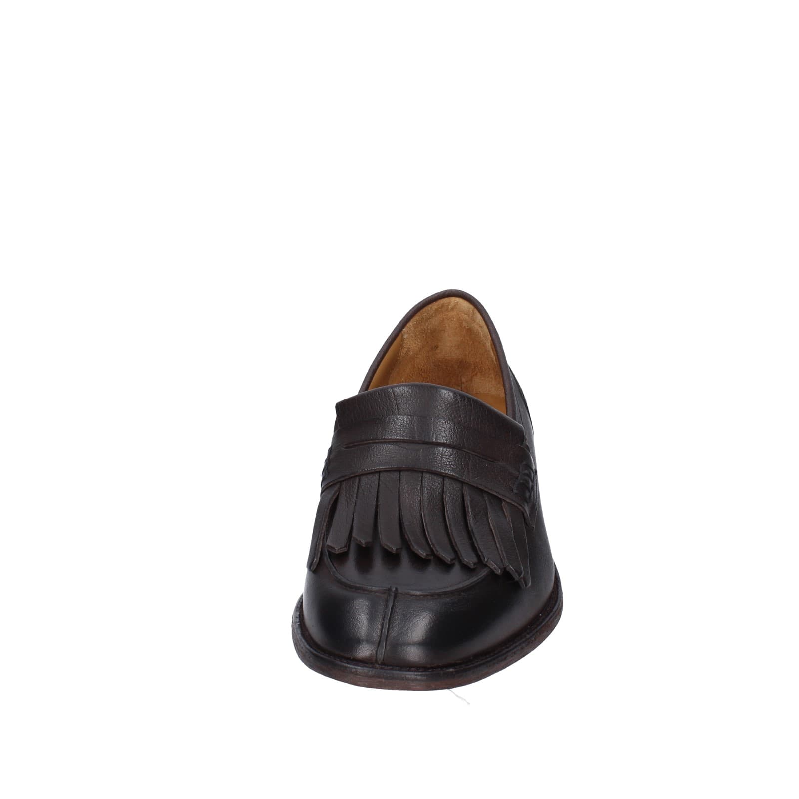 scarpe uomo MANIFATTURE ETRUSCHE mocassini marrone pelle EZ835 Spedizione Gratuita
