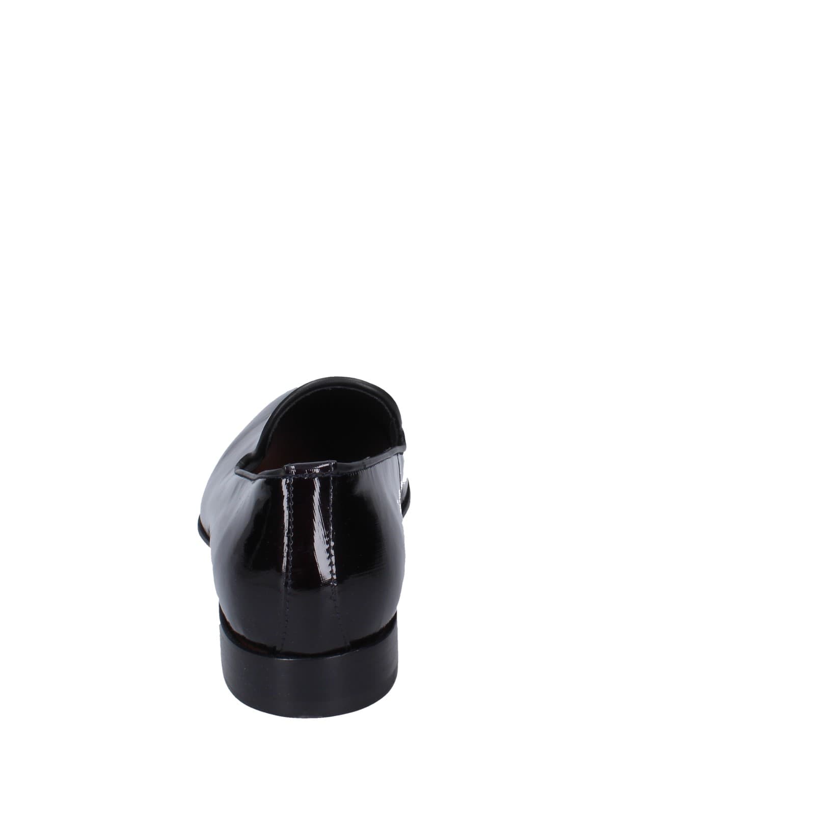 scarpe uomo EVEET mocassini nero vernice EZ238 Fino Al -60%