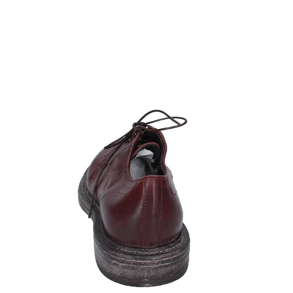 scarpe uomo MOMA classiche marrone pelle 65303A EY521 Sconto